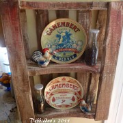 pallet wall shelf