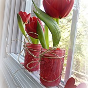 painted mason jars
