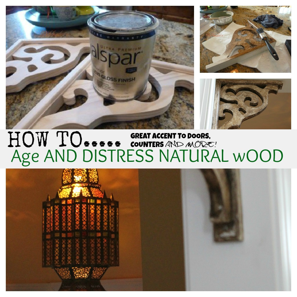 How to age and distress wood