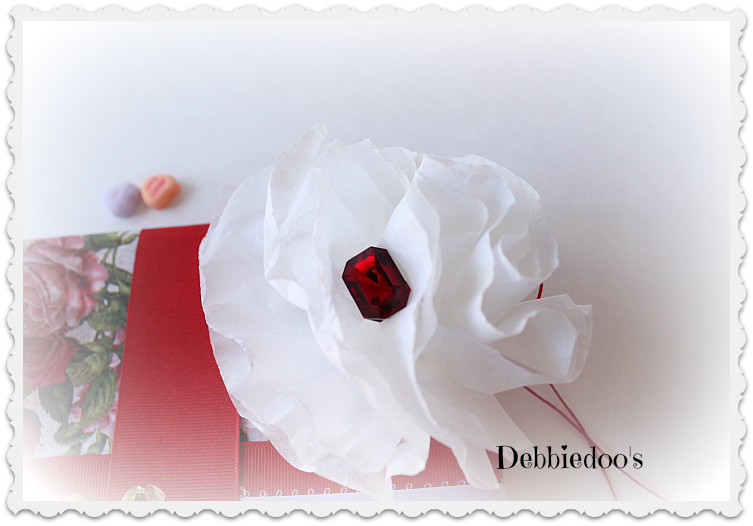 Coffee filter flower