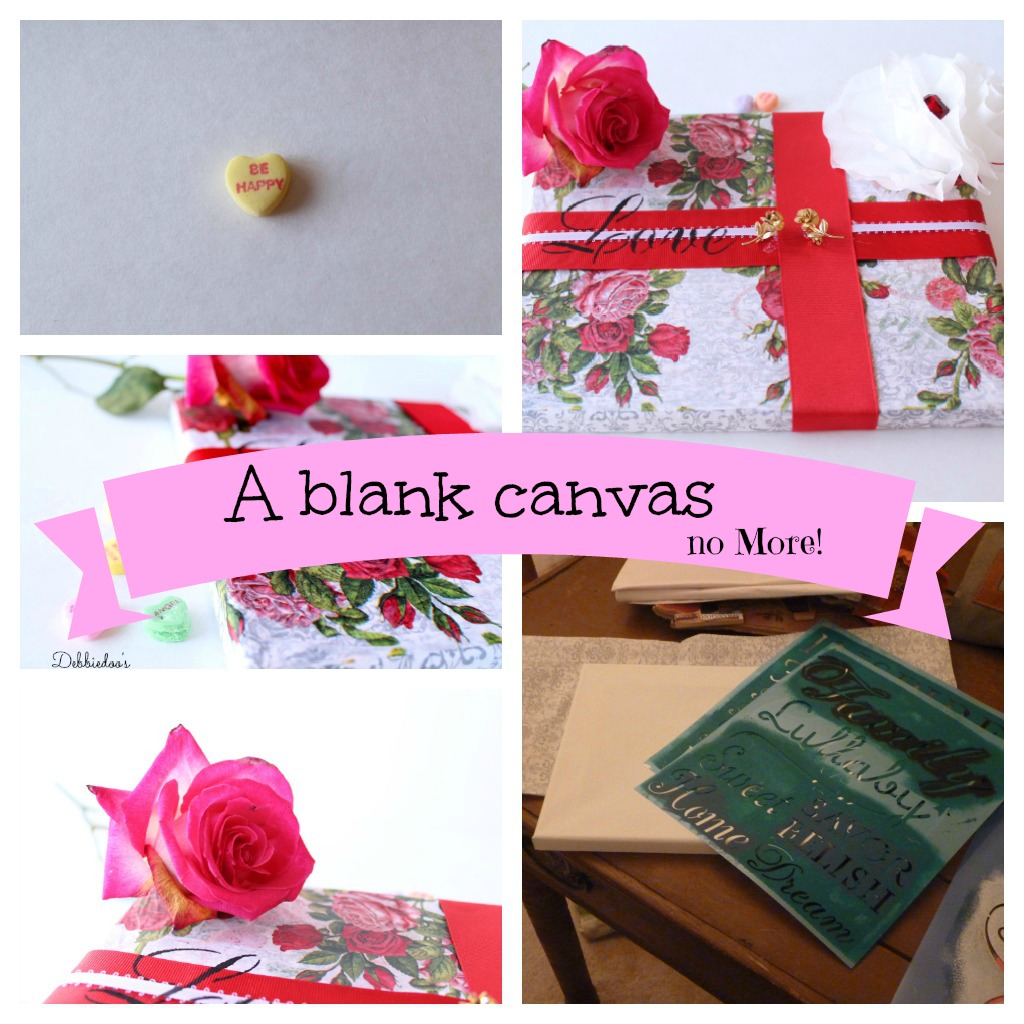 Valentines canvas art work