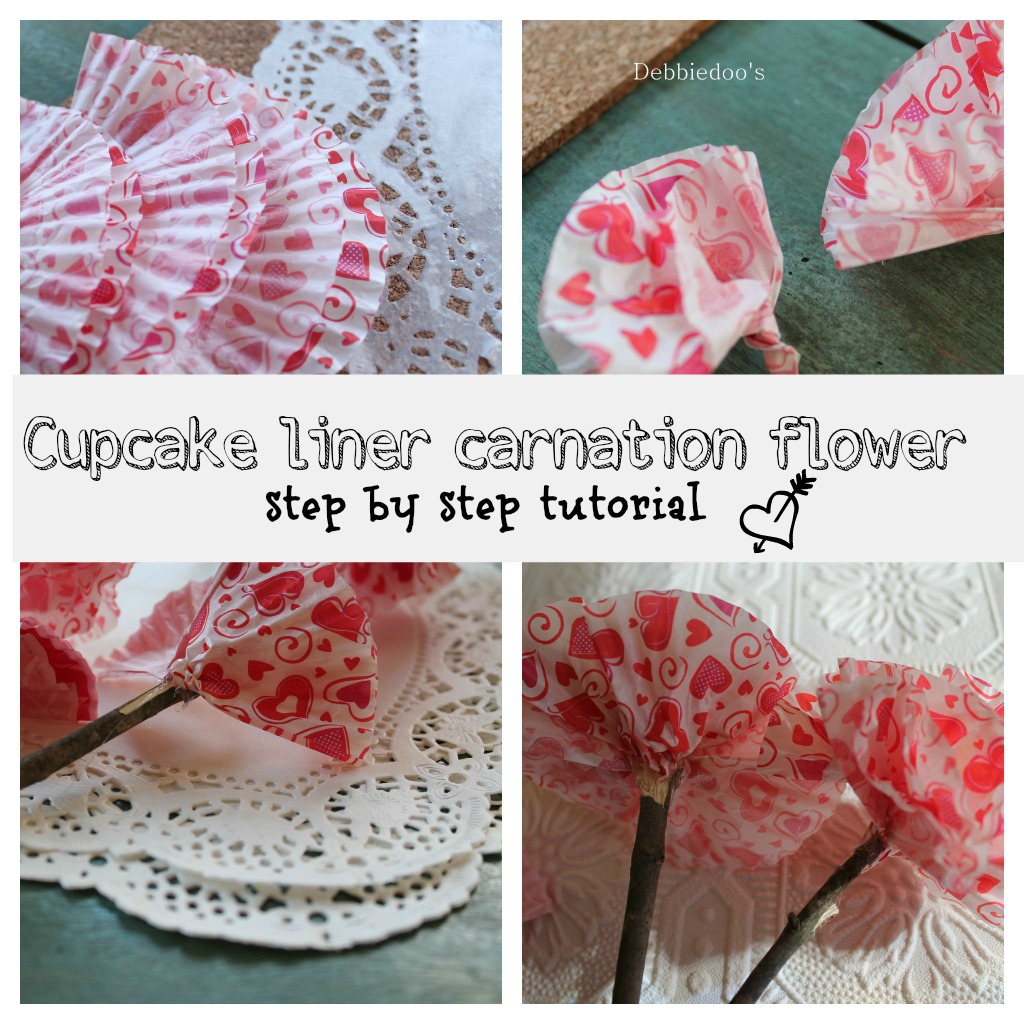 dollar tree cupcake carnations flower