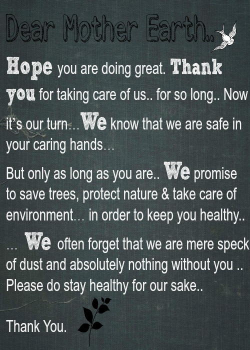 Save the earth