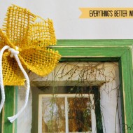 diy picture frame with chalk paint 009
