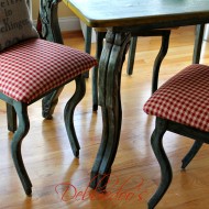 Gingham chairs 007
