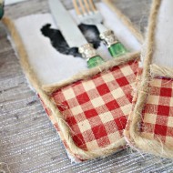 utensil holders out of painters tarps 010