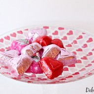 dollar tree candy dish with mod podge 011