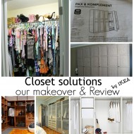 Closet makeover review By #IKEA