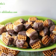 cookie dough pretzel and chocolate treat 021