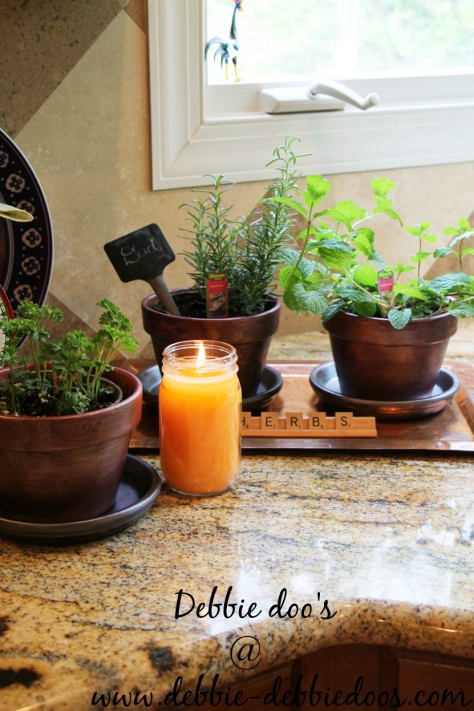 How to make summer herb terra cotta pots Debbiedoos