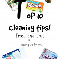 Top 10 cleaning tips