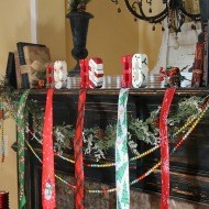 necktie-mantel-Christmas-decor-from-the-dollar-tree