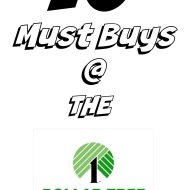 10 Must buys at the dollar tree