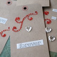 How to make a Valentine banner with gift tags