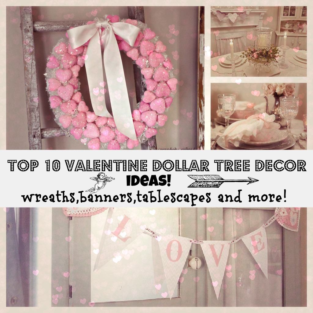 Top 10 Dollar tree Valentines Decor and more! - Debbiedoo's