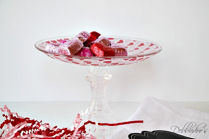 How To Make A Dollar Tree Valentine Candy Dish Debbiedoos 4599