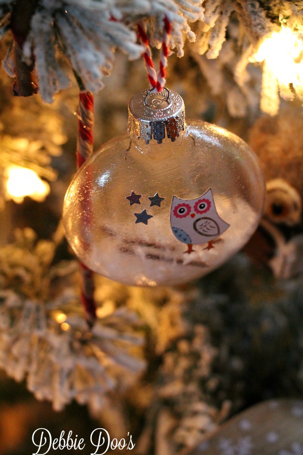 How to make your own Christmas ornaments - Debbiedoos