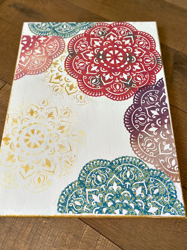 How to make your own Boho Art - Debbiedoos